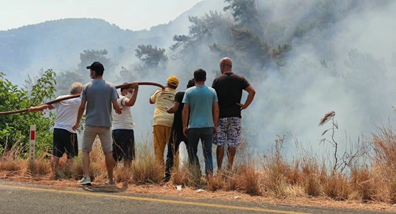 Türkiye'deki orman yangınlarıyla mücadelede beşinci gün: Manavgat'ta can kaybı 7'ye yükseldi