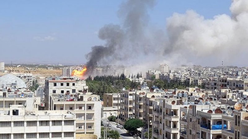 Suriye'nin başkenti Şam'da rejim güçlerine bombalı saldırı