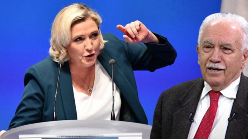 Perinçek, başörtüsünü yasaklamak isteyen Le Pen için Müslümanlardan oy istedi!