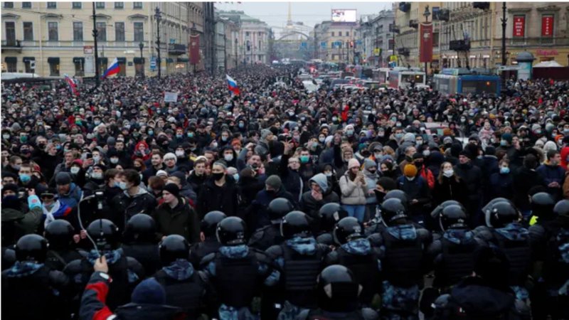 Rusya'da Navalny protestolarında 3 bin gözaltı