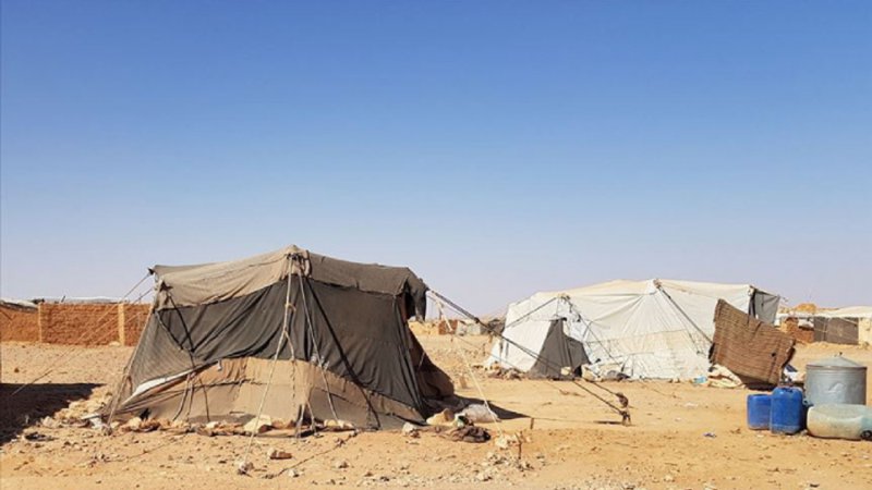Esed rejimi ablukasındaki Rukban Kampı'nda siviller yaşam mücadelesi veriyor