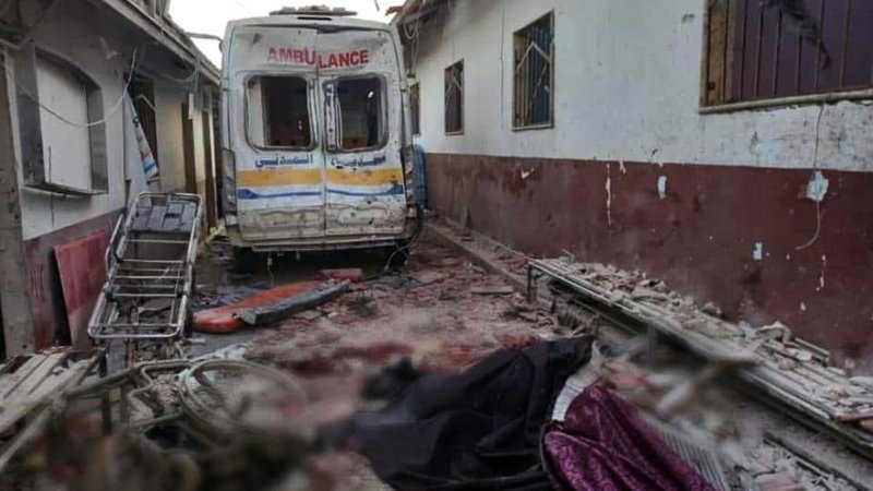 Hatay Valiliği: Afrin'de hastaneye yapılan saldırıda 13 sivil hayatını kaybetti
