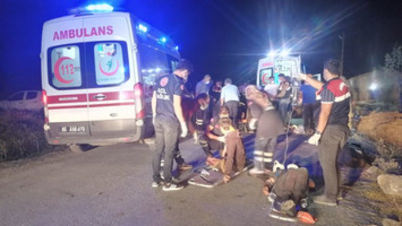 Van'da mültecileri taşıyan minibüs devrildi; en az 11 ölü