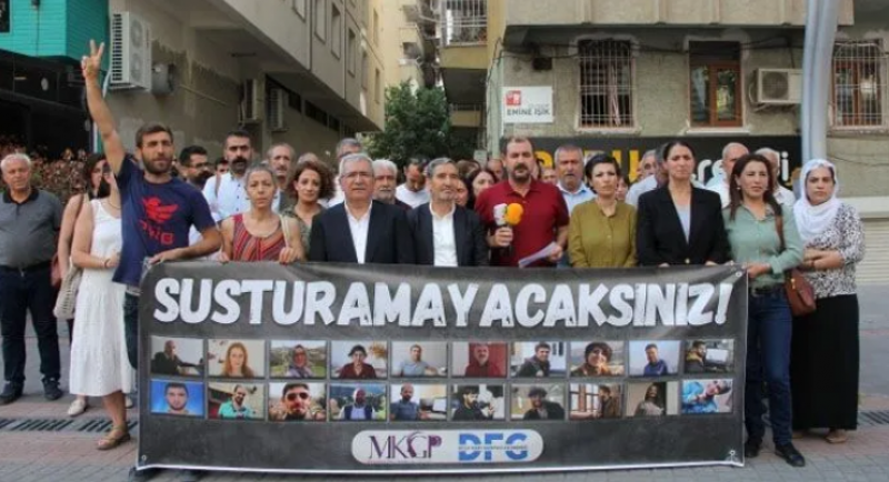 21 gazetecinin gözaltına alınması yürüyüşle protesto edildi!