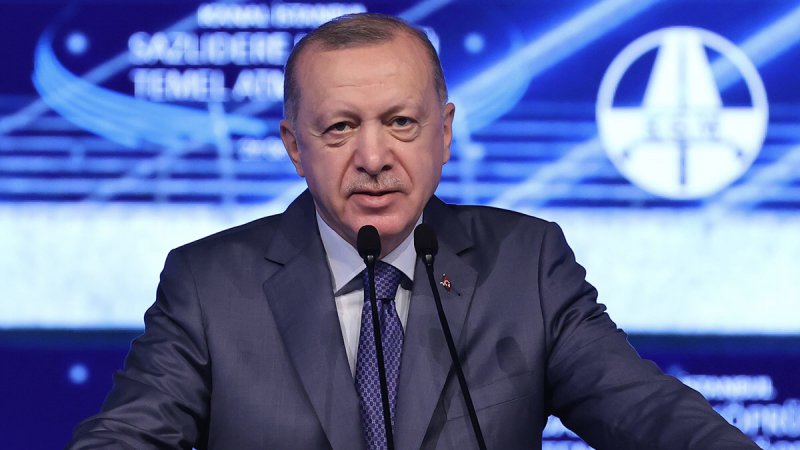 Erdoğan: Kanal İstanbul'u 15 milyar dolarla 6 yılda bitireceğiz