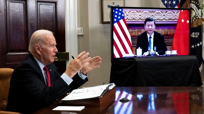 ABD-Çin liderlerinin çevrim içi görüşmesinde Tayvan polemiği