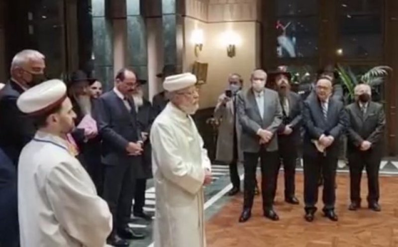 Külliye'de Cumhurbaşkanı Erdoğan için 'Anoten kutsama duası'