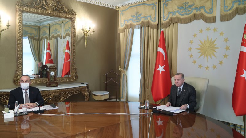 Cumhurbaşkanı Erdoğan'dan AB yetkilileriyle görüşme sonrası açıklama