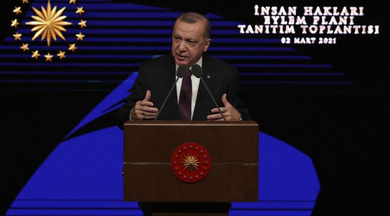 Erdoğan, İnsan Hakları Eylem Planı'nı açıkladı