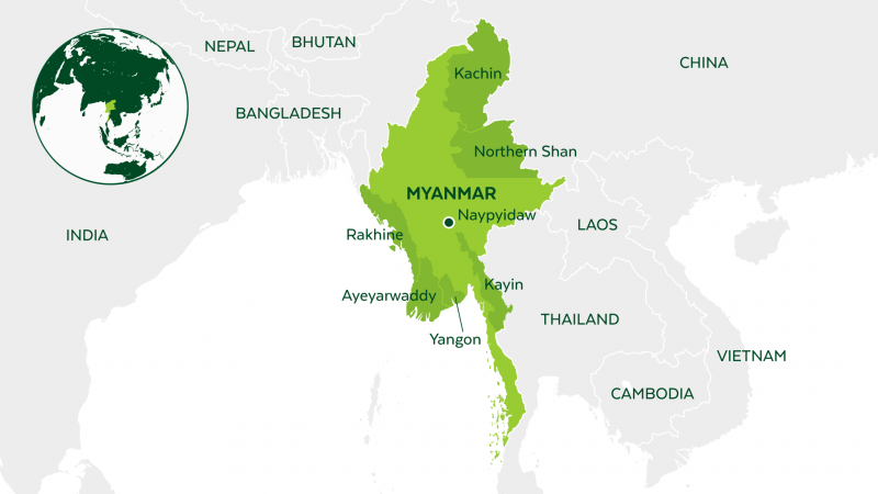“Myanmar’da 1 Milyondan Fazla İnsan Yerinden Edildi”