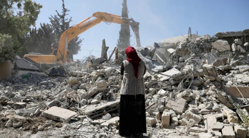 Siyonist İsrail 2020’de 729 Filistinlilere ait ev yıktı