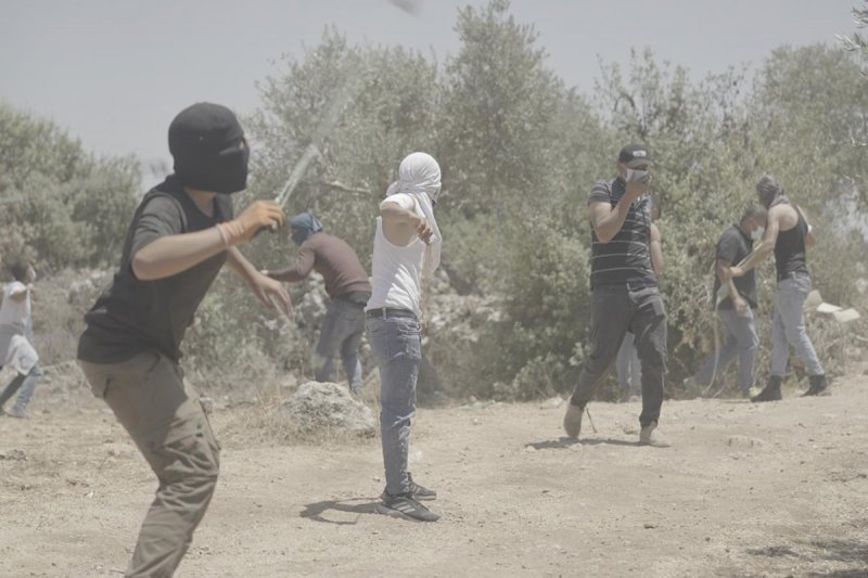 Siyonist İsrail güçleri, Nablus'ta Filistinlilere müdahale etti