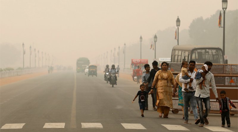 Hindistan'da hava kirliliği 1,67 milyon can aldı