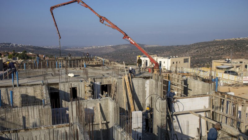 İşgalci İsrail Filistin'de Yahudiler için 372 konut daha inşa edecek