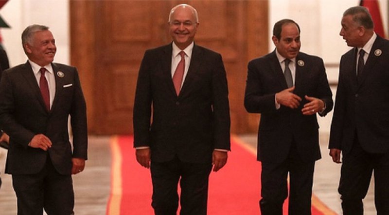 Irak-Mısır-Ürdün zirvesi: 1990'daki Kuveyt işgalinin ardından ilk kez bir Mısır lideri Bağdat'a gitti