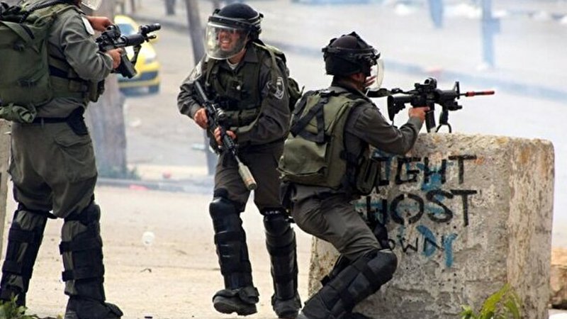 İşgalci İsrail askerleri Batı Şeria'da gerçek mermiyle saldırdı: Bir Filistinli yaralandı