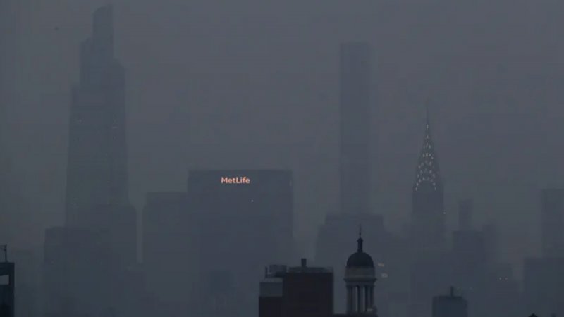 ABD'de orman yangınlarında çıkan dumanlar kıtayı sarıyor; New York, en düşük hava kalitesi olan şehirler arasına girdi