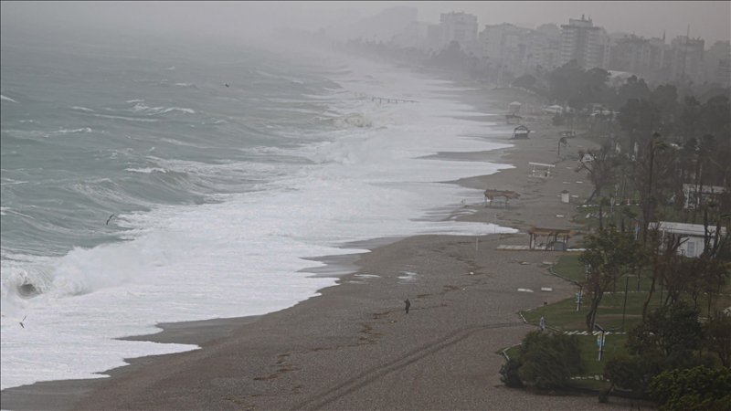 Doğu Akdeniz, İç Anadolu, Doğu Anadolu ile Orta ve Doğu Karadeniz'de yarın fırtına bekleniyor