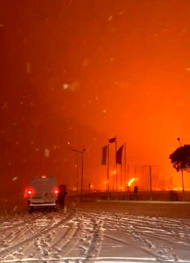Son dakika haber! Kahramanmaraş'ta petrol boru hattında patlama