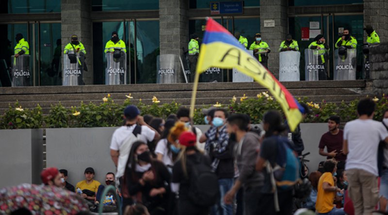 Kolombiya'da eylemler devam ediyor