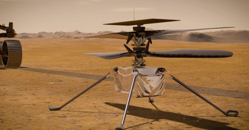 NASA'nın Mars helikopteri Ingenuity, ilk uçuşunu yarın gerçekleştirebilir