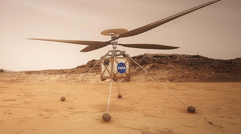 Mars helikopteri Ingenuity başka bir gezegende ilk uçuşu gerçekleştirecek