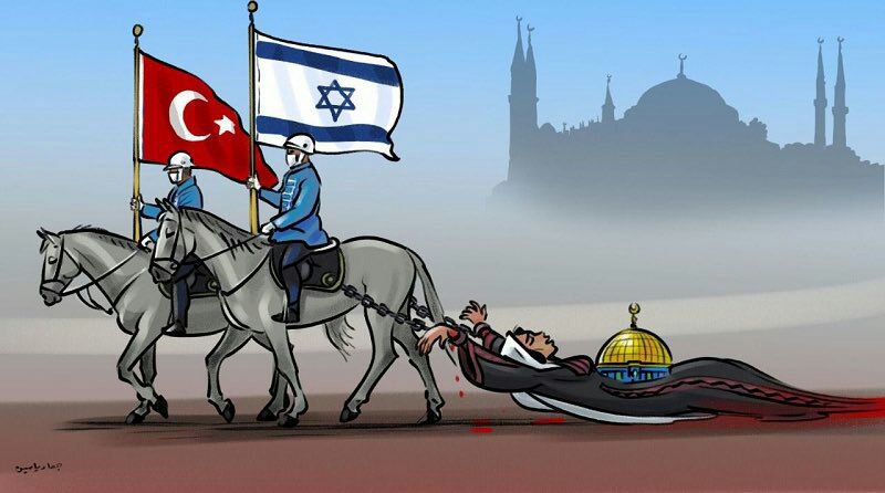 Filistinli Karikatüristten Türkiye'nin Herzog Karşılamasına Tepki!
