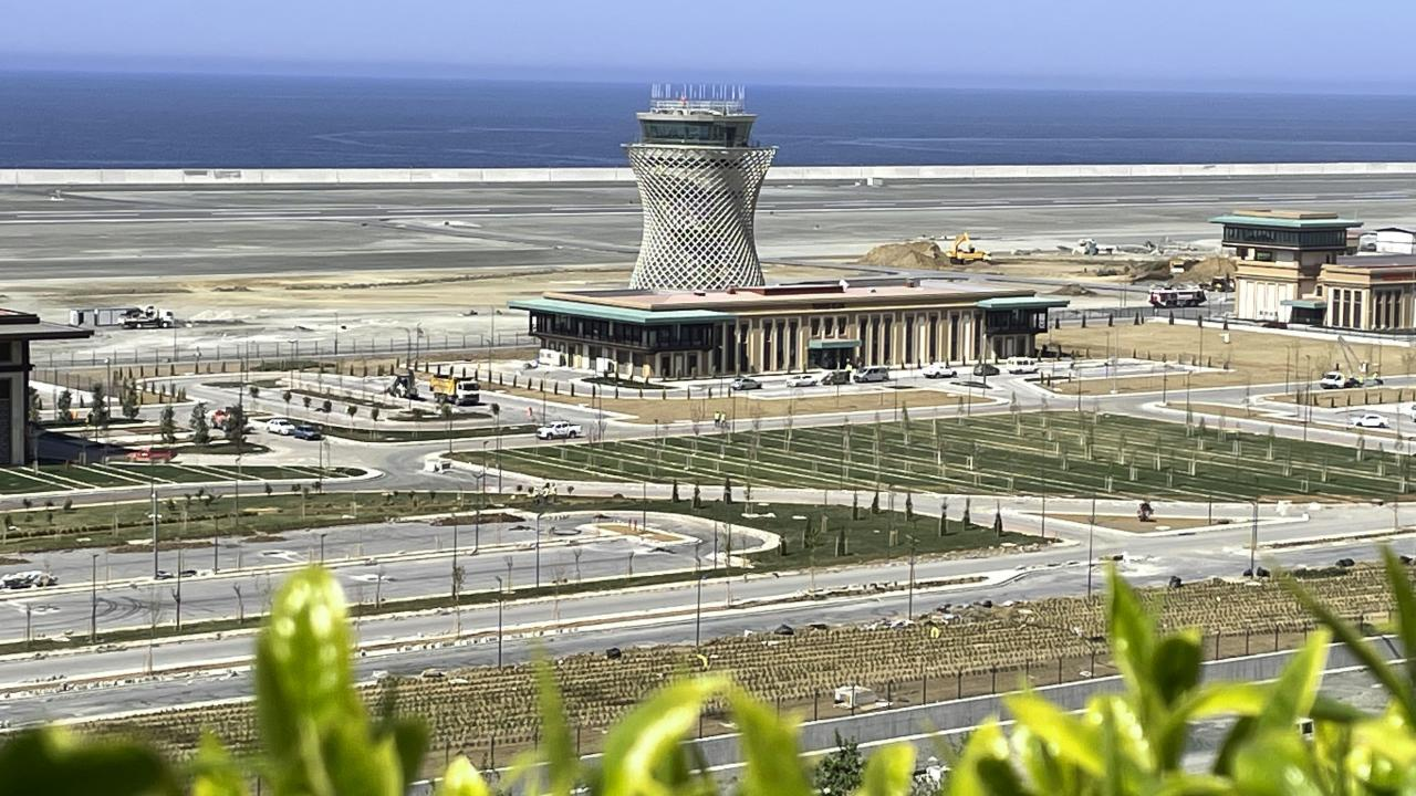 Rize-Artvin Havalimanı açılışı, Erdoğan ve Aliyev tarafından gerçekleştiriliyor