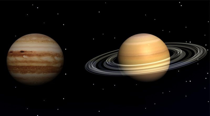 Büyük Jüpiter-Satürn yakınlaşması bu akşam: 800 yıldır ilk kez bu kadar net izlenebilecek