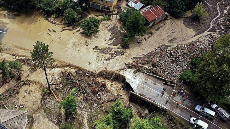 Karadeniz'deki sel felaketinde vefat sayısı 82'ye çıktı