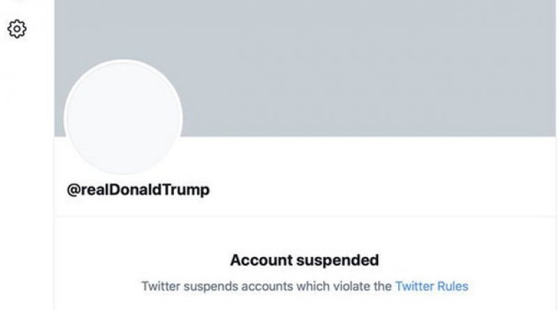 Twitter'dan Trump kararı! Hesabı kalıcı olarak askıya alındı