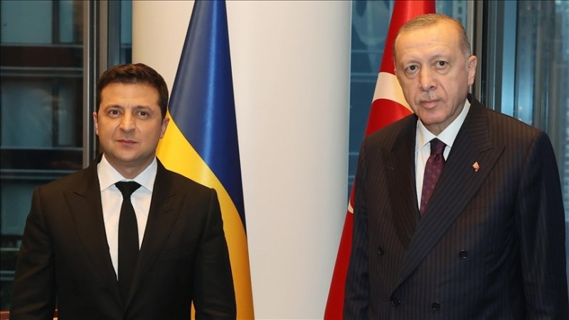 Cumhurbaşkanı Erdoğan, Zelenski'yle görüştü