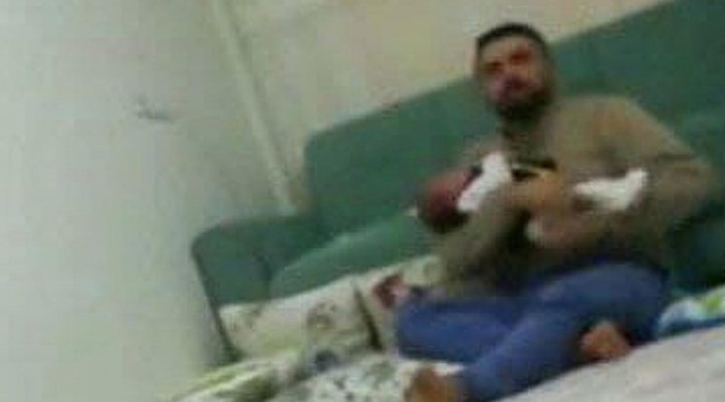 Gaziantep'te 3 aylık bebeğini döverek işkence eden baba, infial yarattı!