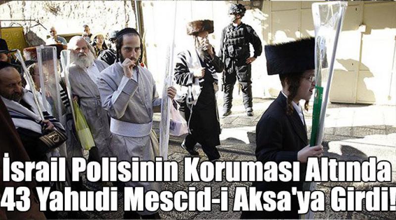 43 Yahudi Mescid-i Aksa'ya girdi