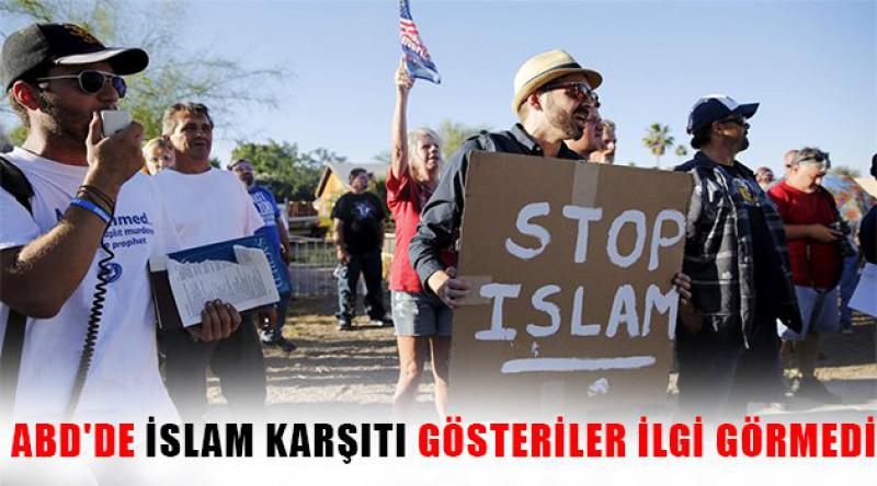  ABD'de İslam karşıtı gösteriler ilgi görmedi 