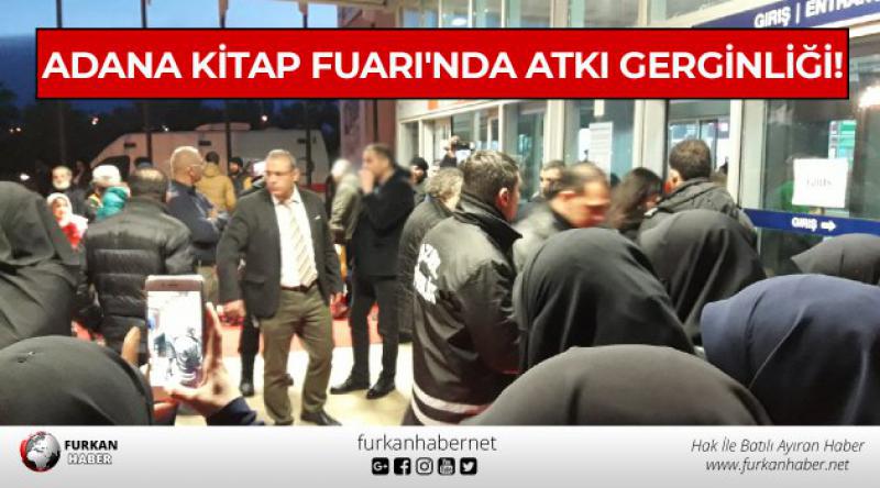 Adana Kitap Fuarı'nda Atkı Gerginliği!