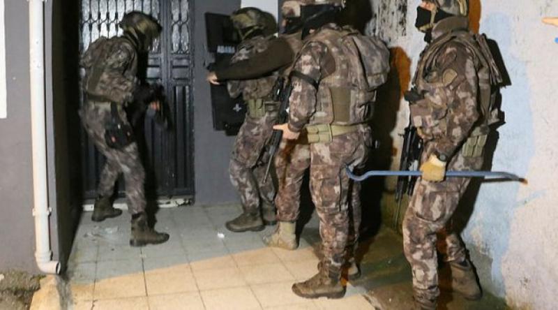 Adana'da terör propagandasına çok sayıda gözaltı