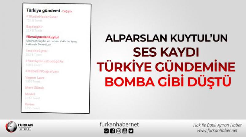 Alparslan Kuytul’un Ses Kaydı Türkiye Gündemine Bomba Gibi Düştü