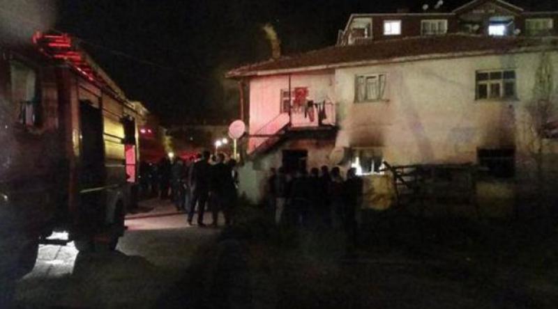 Ankara’da Suriyeli ailenin evi kundaklandı