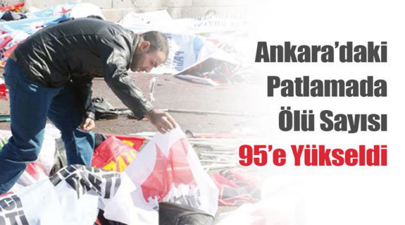 Ankara’daki Patlamada Ölü Sayısı 95’e Yükseldi