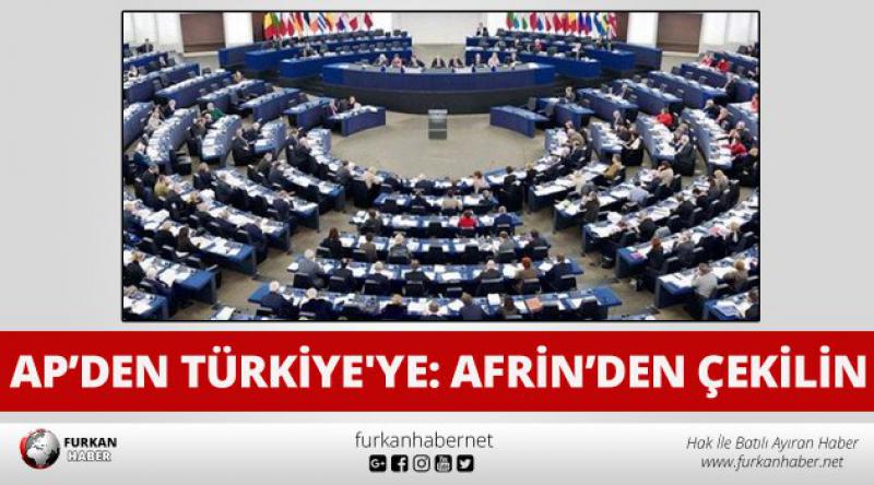 AP’den Türkiye'ye: Afrin’den çekilin