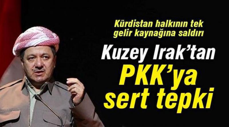 Barzani Hükümetinden PKK'ya Sert Tepki: Hırsızlık Yapıyorlar
