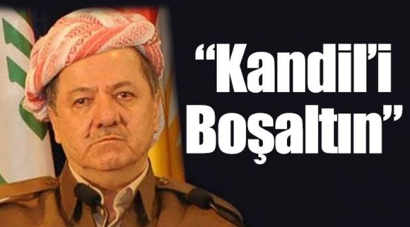 Barzani'den PKK&#39;ya &#39;Kandil&#39;i Boşalt&#39; Çağrısı