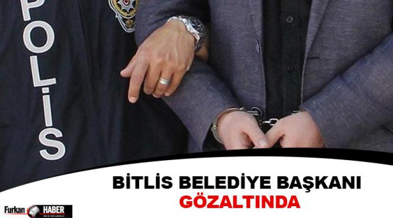 Bitlis Belediye Başkanı Gözaltında