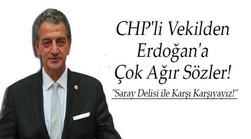 CHP'li Vekilden Erdoğan&#39;a Çok Ağır Sözler!