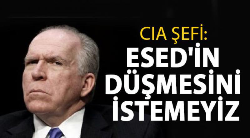 CIA şefi: Esed'in düşmesini istemeyiz