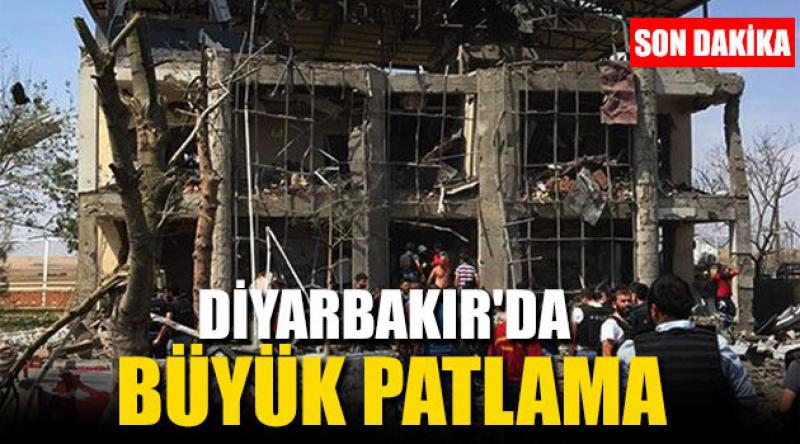 Diyarbakır'da büyük patlama