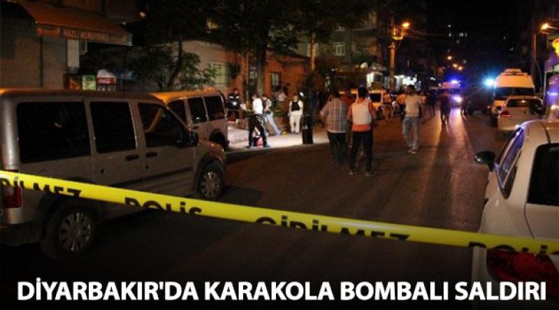 Diyarbakır'da Karakola Bombalı Saldırı