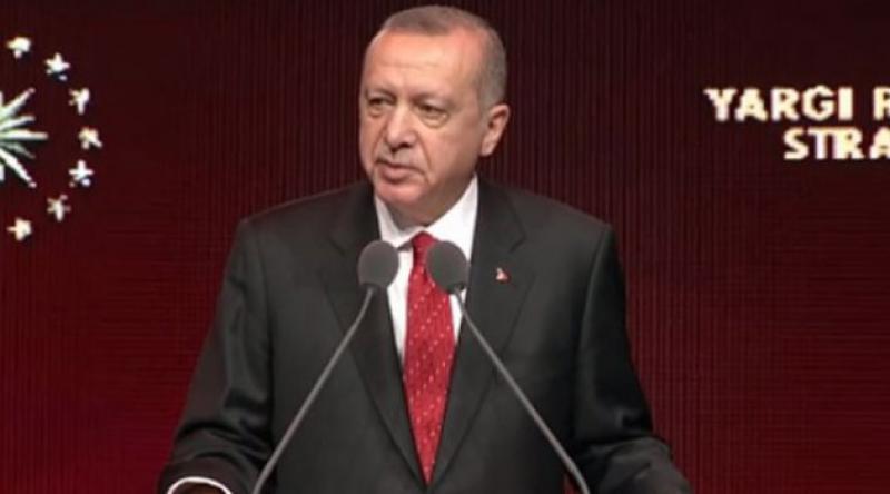 Erdoğan: Tutuksuz yargılamayı esas yöntem olarak görüyoruz 