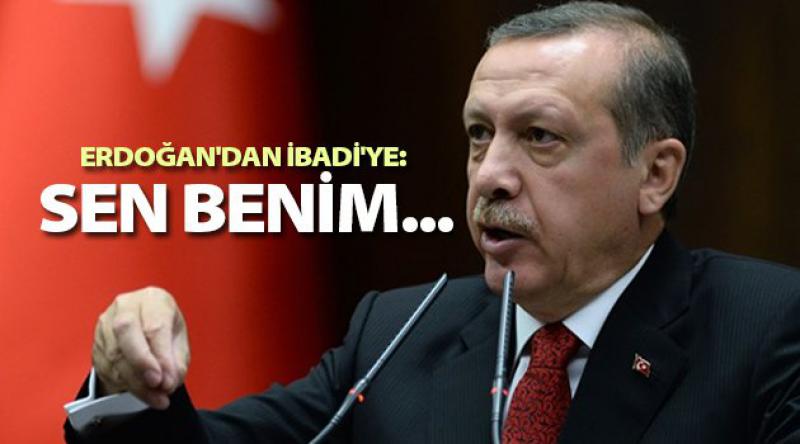 Erdoğan'dan İbadi&#39;ye: Sen benim...